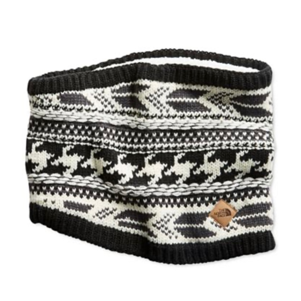 North Face fleece lined tube scarf